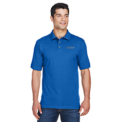 HARRITON MEN'S RINGSPUN COTTON PIQUE POLO