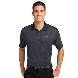 PORT AUTHORITY MEN'S FINE STRIPE PERFORMANCE POLO